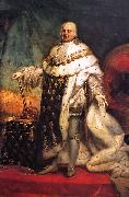 Pierre-Narcisse Guerin Portrait of Louis XVIII of France oil painting artist